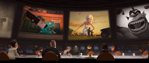 Monsters vs. Aliens (R: Rob Letterman, Conrad Vernon)